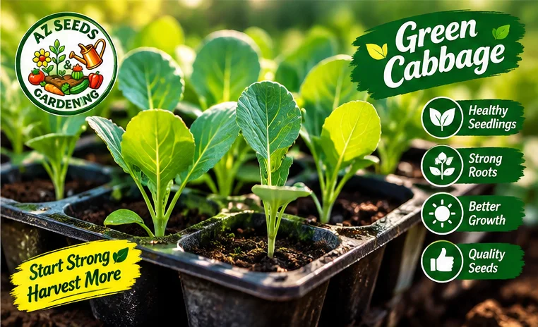 Green Cabbage Seeds – Hybrid | WINTER سبز بند گوبھی - Image 5