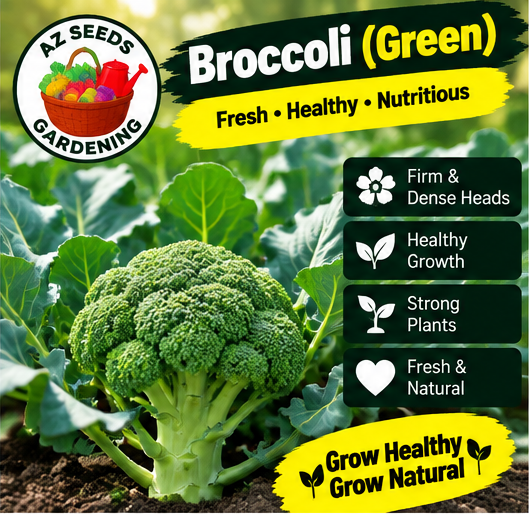 Broccoli Seeds – Open-Pollinated (OP) | WINTER سبز بروکلی