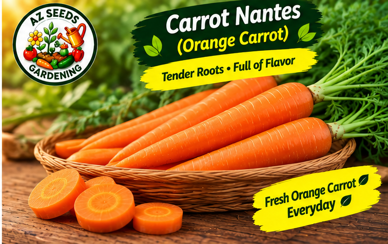 Orange Carrot Seeds  گاجر نارنجی– F1 Hybrid | WINTER