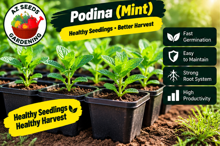 Mint Seeds – Hybrid | WINTER / SUMMER | Pudina | پودینہ - Image 3