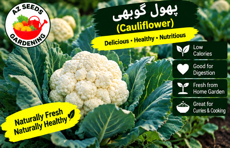 Cauliflower Seeds – Desi | WINTER | دیسی پھول گوبھی - Image 2